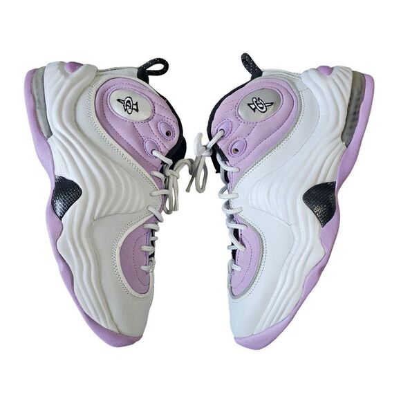 Nike Air Penny 2 “Platinum Purple Lilac” Basketball Shoes Size 4Y - Picture 8 of 11